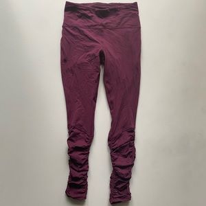 Size 8 Ruched Lululemon Pants